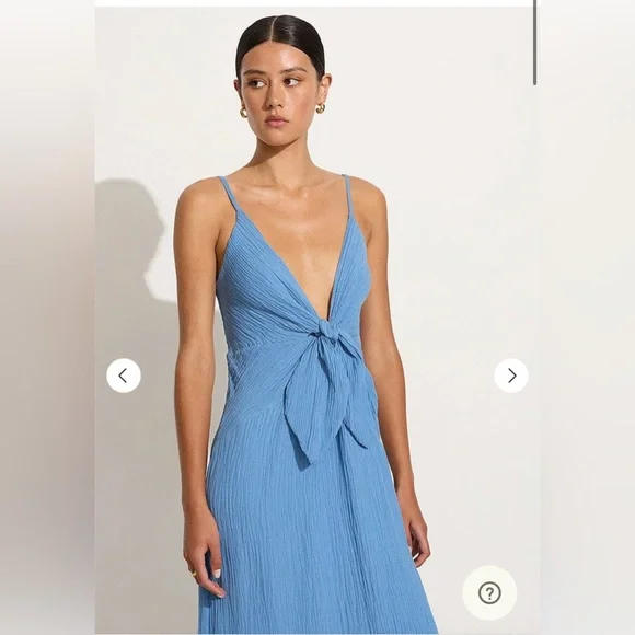 Faithfull the Brand | Dresses | Nwt Verona Midi Dress Chambray Blue Read  Description | Poshmark